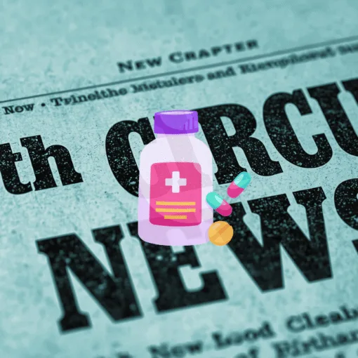 10th Circuit Tylenol Autism News headline featuring a bottle of painkillers