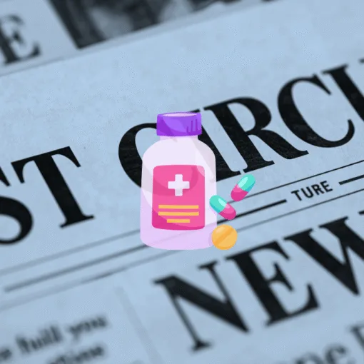 1st Circuit Tylenol Autism News headline featuring a bottle of painkillers