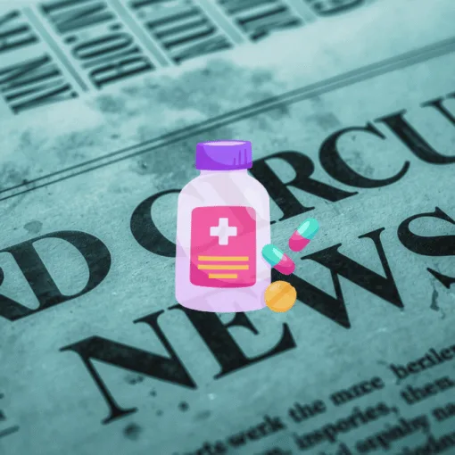 3rd Circuit Tylenol Autism News headline featuring a bottle of painkillers