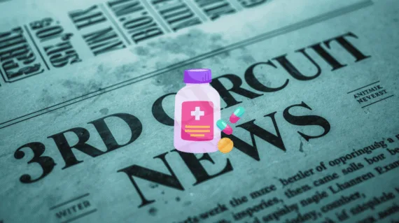 3rd Circuit Tylenol Autism News headline featuring a bottle of painkillers