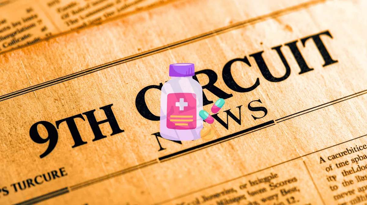 9th Circuit Tylenol Autism News headline featuring a bottle of painkillers